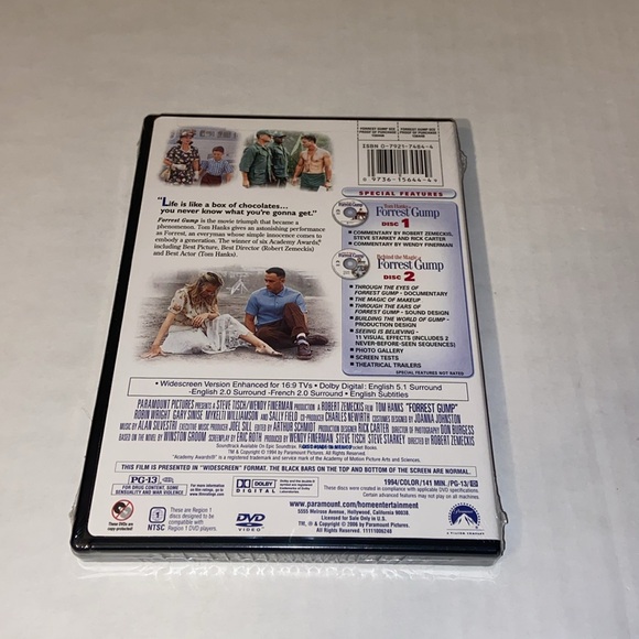 Paramount Home Entertainment New Forrest Gump Special Collector’s Edition DVD - Picture 2 of 4